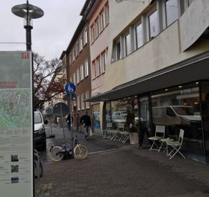 outside at Lecker & Pur in Hildesheim