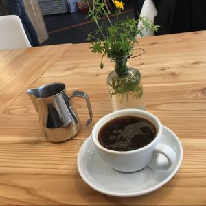 americano at Lecker & Pur in Hildesheim