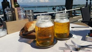 view at Vecchio Mulino Beach in Peschiera Del Garda