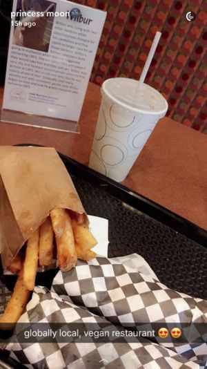 first time trying out globally local! i ordered some fries, 2 soft tacos and a coke :D  at Globally Local - Dundas in London