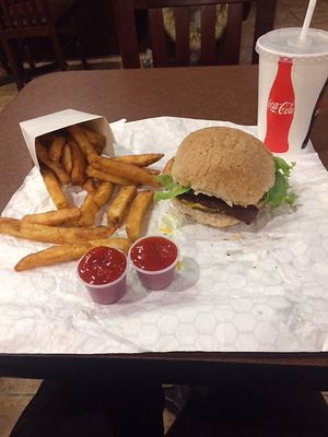 Delicious Big Vopper combo at Globally Local - Dundas in London