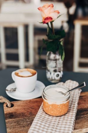 Vegan rabbit kiss at Gartnerei - Sihlstrasse in Zurich