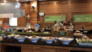 Inside at Chaedam Vegan Buffet in Daejeon