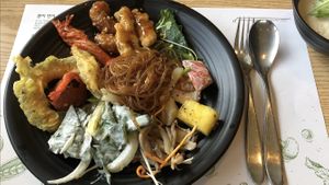 Yum at Chaedam Vegan Buffet in Daejeon