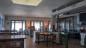 Empty inside, no room outside. at Emmax in Lanzarote