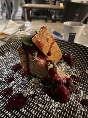 haselnuss kuchen  at Emmax in Lanzarote