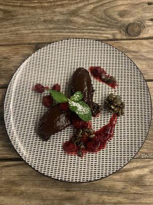 Veganes Dessert   at Emmax in Lanzarote