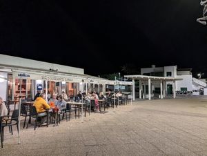 Restaurant near the sea at Emmax in Lanzarote
