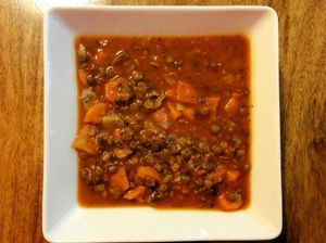 Lentil Stew at Zupitto in Krakow