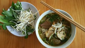 Pho  at Bo De Tinh Tam in Ho Chi Minh City