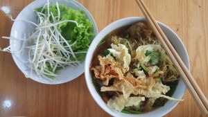 Mi Wonton at Bo De Tinh Tam in Ho Chi Minh City