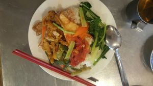 Rice buffet at Hy Lac 2 in Ho Chi Minh City