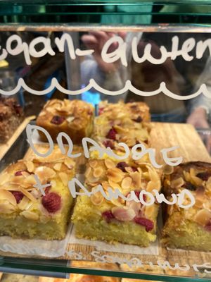 Vegan & gluten free orange & almond cake at Burgate Coffee House in Canterbury