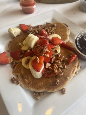 Vegan Pancakes  at Ms. Mary's and Pete Too in Clinton