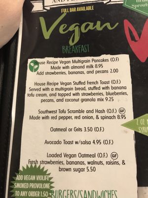 Updated menu 9/19  at Ms. Mary's and Pete Too in Clinton