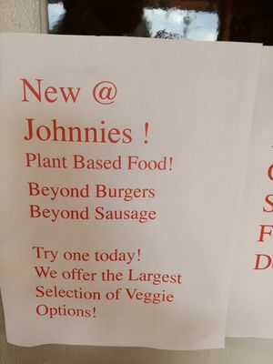 More vegan brands at Johnnie's Dog House in Wilmington