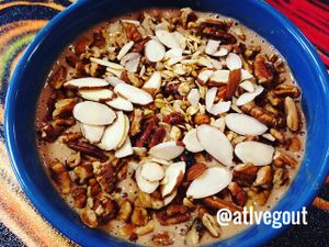 choco smoothie bowl  at Cool Breeze Smoothie & Juice Bar in Stone Mountain