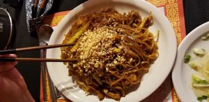 Vegan Pad Thai at Terry's Thai Cafe in Ingleside