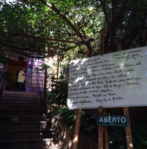 Menu of the day at Bioqualitta in Sao Paulo