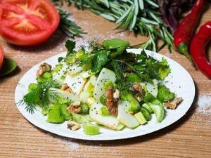 green salad at GreenBurg  in Dnipropetrovsk