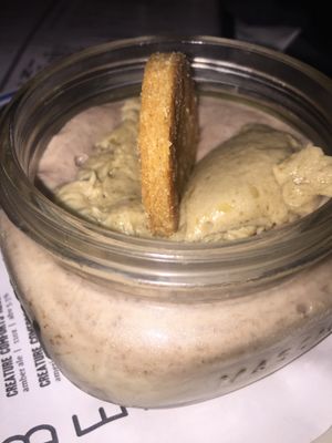 vegan banana pudding.  at Hampton + Hudson in Atlanta