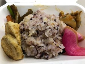 lunch box at Niginigi in Kanazawa