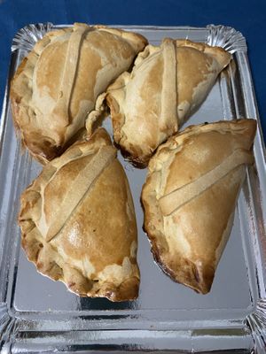 Empanadillas de pisto  at Panaderia Los Manchegos in Valencia