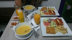 Really tasty and beautifull presentation at Avocados in Bogota