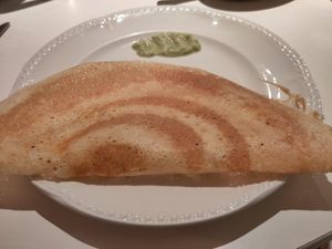 Dhosa at Veggie Perrins in Plymouth