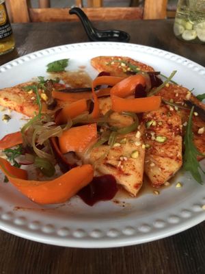 Pineapple carpaccio  at Marcial by Mako in Cabo San Lucas