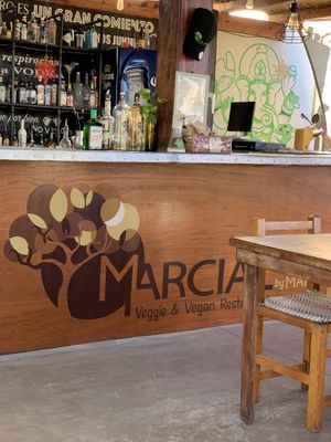 Cute Buddha bar  at Marcial by Mako in Cabo San Lucas