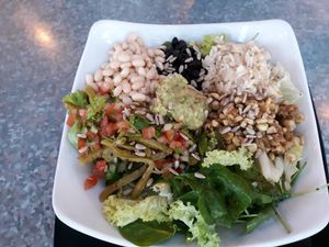 Mexican  bowl, delicious! at Marcial by Mako in Cabo San Lucas