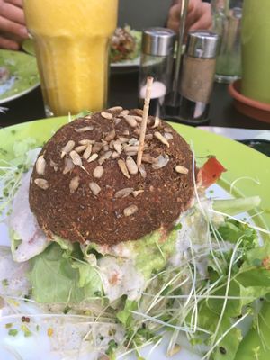 Burger at Greenfoody in Frankfurt