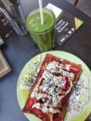 Pizza & smoothie detox at Greenfoody in Frankfurt