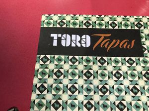 Menu at Toro Tapas in Ronda