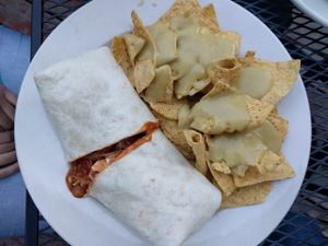 Burrito at The Space in Salem