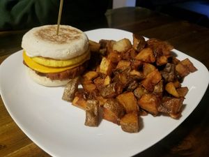 Breakfast Sandwich  at The Space in Salem