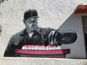 Sacramento loves murals at Midtown Sushi in Sacramento