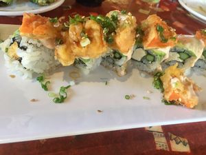 Benjamin Button, side view  at Midtown Sushi in Sacramento