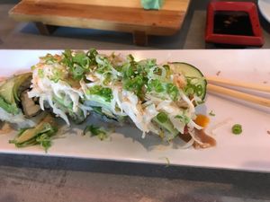 Vegan Cosmo Roll at Midtown Sushi in Sacramento