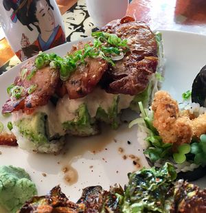 Benjamin button  at Midtown Sushi in Sacramento