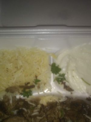 YELLOW RICE at Sahara Falafel in Anaheim