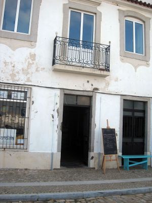 From outside at Mandala in Tavira