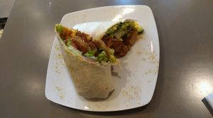 vegan “Dürum Döner“ at Der Vegetarische Metzger in Berlin