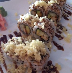 Buddha roll - vegan ask for no mayo  at Happy Banana in 