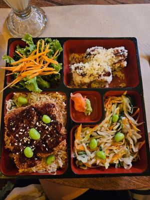 Vegan Katsu Bento at Happy Banana in 