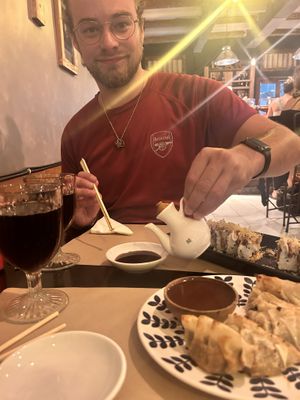 Cute soy pot 🤣  at Happy Banana in 