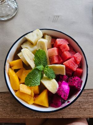 Delicious af bowl - it really is ;) at Happy Banana in 