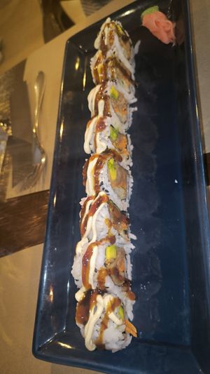 Sushi BBQ vegan at Happy Banana in 