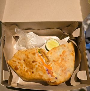 katsu wrap  at Happy Banana in 